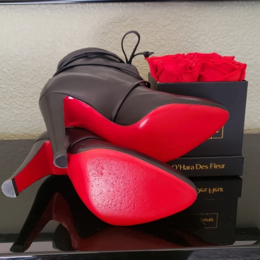 Elegant Black and Red Women's Heels